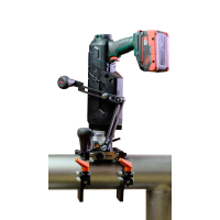 T‑DRILL T‑54c SST – přenosná vyhrdlovačka (tvarování odboček) – nerez