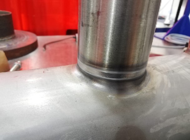 Výsledný spoj metódou T-Drill