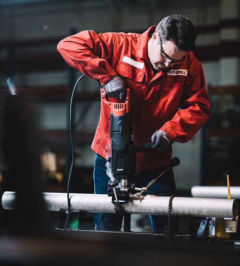T-DRILL vyhrdlovací technologie